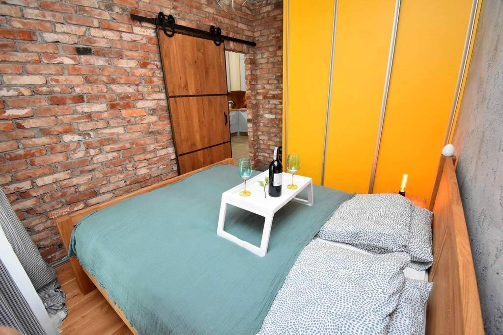 Apartament Blue Bastion Walowa 23C Z Klimatyzacja I Miejscem Parkingowym W Podziemnym Parkingu غدانسك المظهر الخارجي الصورة