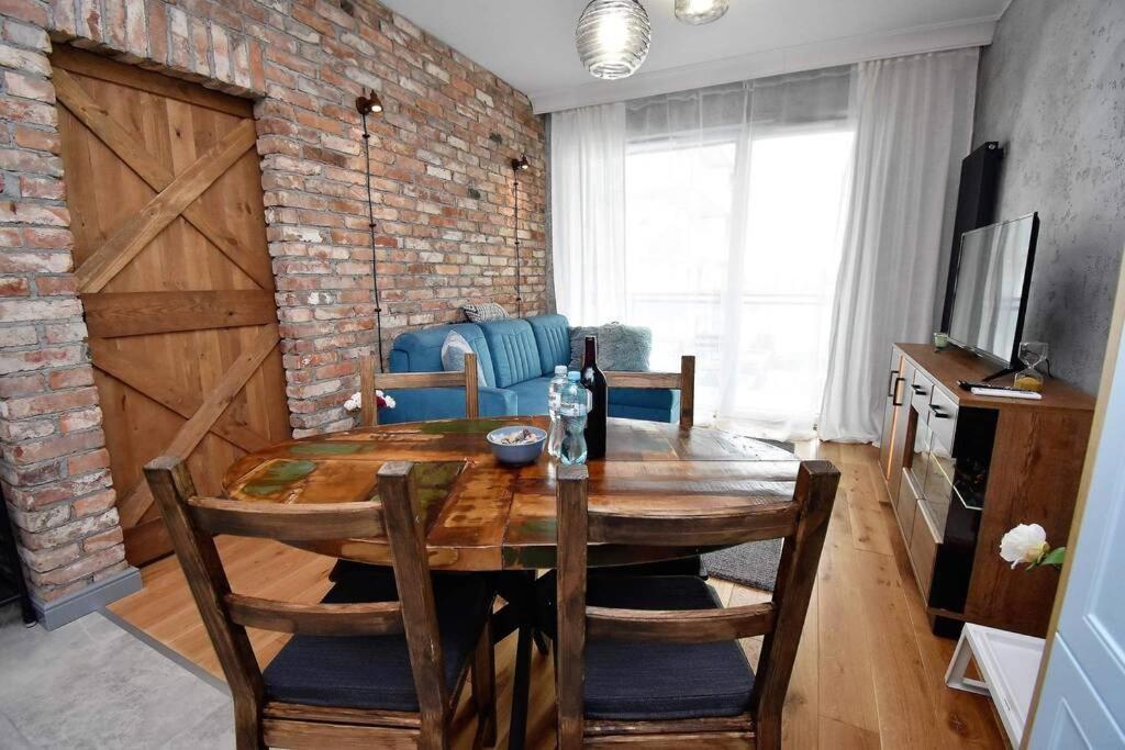 Apartament Blue Bastion Walowa 23C Z Klimatyzacja I Miejscem Parkingowym W Podziemnym Parkingu غدانسك المظهر الخارجي الصورة